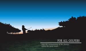 練習の積み重ねだけが大きな結果をもたらす。