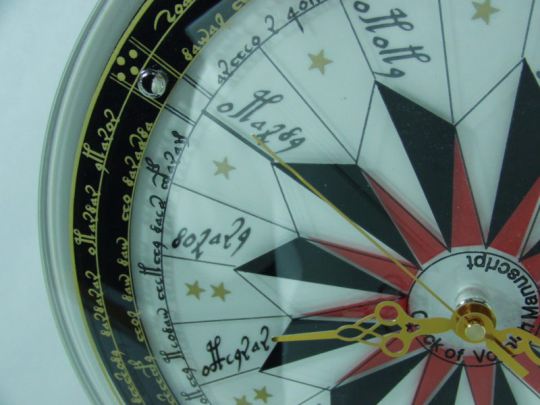 ヴォイニッチ時計 太陽 ヴォイニッチ時計 接写