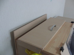 キャビネットボックス上部開閉