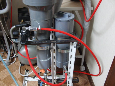 圧縮空気を除湿する