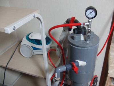 ブラストマシン上部メーター