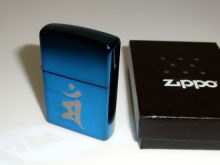 梵字マンを刻印したジッポライター